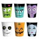 KUBECZKI PAPIEROWE "HALLOWEEN MONSTERS" 220ml 1opak./6szt.