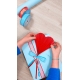 ONE COLOURED DECORATIVE CORRUGATED WRAPPING PAPER 50cm/10m