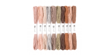 ZESTAW MULIN "NATURAL" 10szt. x 8m