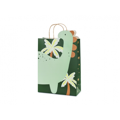 TOREBKA NA PREZENTY "DINOZAUR" 10cm/24cm/37cm