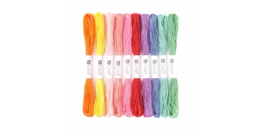 ZESTAW MULIN "RAINBOW" 10szt. x 8m