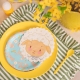 TALERZYKI PAPIEROWE "ZAJĄCZKI" 18cm 1opak./6szt.