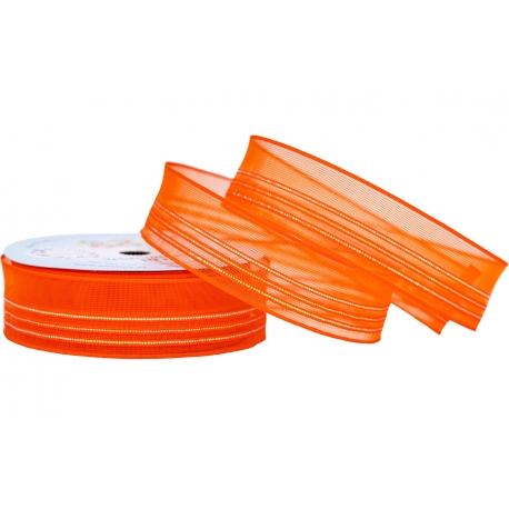 GEWEBTES BAND "DREI STREIFEN" 4cm/10m