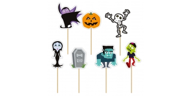 TOPPERY "HALLOWEEN MONSTERS" 1opak./7szt.