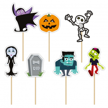 TOPPERY "HALLOWEEN MONSTERS" 1opak./7szt.