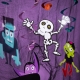 DEKORACJE PAPIEROWE ŚWIDERKI "HALLOWEEN MONSTERS" 1opak./6szt.