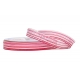 ZESTAW WSTĄŻEK TKANYCH "KOLOROWE PASKI" 2cm/10m - 6 SZTUK