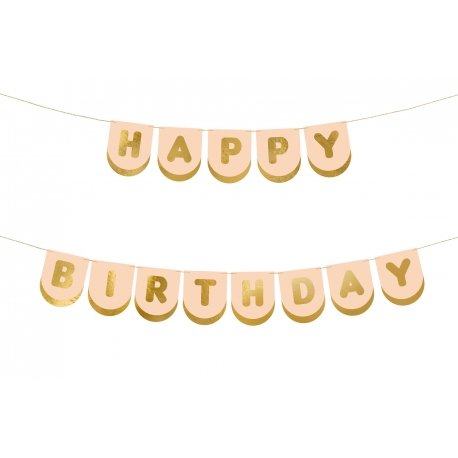 BANER HAPPY BIRTHDAY "KONIE" 150cm