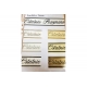 PP FUNERAL PRINTED RIBBON WITH HANDWRITTEN INSCRIPTION "OSTATNIE POZEGNANIE" 3cm/100m, 5cm/100m