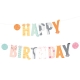 BANER HAPPY BIRTHDAY "KOTKI" 200cm