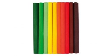 BIBUŁA MARSZCZONA 25cm, 50cm/2m 1opak./10szt.