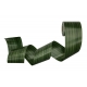 BEIDSEITIG BEDRUCKTES POLYBAND MIT "STREIFEN" MUSTER 10cm/50yd