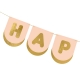 BANER HAPPY BIRTHDAY "KONIE" 13cmx150cm
