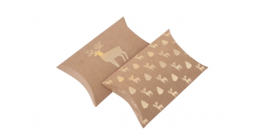 PUDEŁKA SKŁADANE PILLOW BOX "JELEŃ" 1opak./2szt.