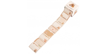 NAKLEJKI NA ROLCE ETYKIETY "KAPIBARA" 1opak./256szt.