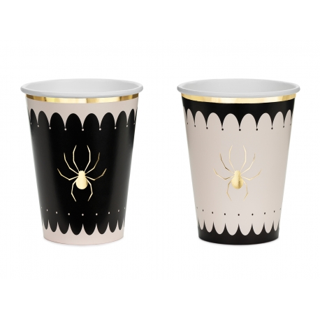 KUBECZKI PAPIEROWE "PAJĄK" 400ml 1opak./6szt.