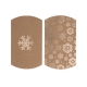 PUDEŁKA SKŁADANE PILLOW BOX "ŚNIEŻYNKI" 1opak./2szt.