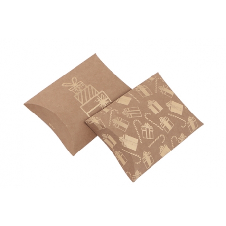 PUDEŁKA SKŁADANE PILLOW BOX "PREZENTY" 1opak./2szt.
