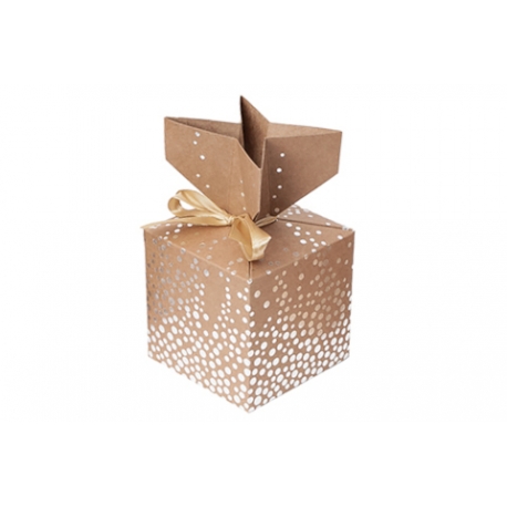 PUDEŁKA SKŁADANE CANDY BOX "KROPKI" 1opak./2szt.