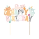 TOPPER NA TORT "KOTKI HAPPY BIRTHDAY" 1opak./1szt.