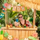BANER "ALOHA" 135cmx25cm