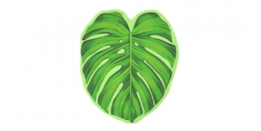 SERWETKI PAPIEROWE JEDNORAZOWE "LIŚĆ TROPIKALNY MONSTERA - ALOHA" 1opak./10szt.