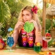 SERWETKI PAPIEROWE JEDNORAZOWE "LIŚĆ TROPIKALNY MONSTERA - ALOHA" 1opak./10szt.