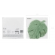 SERWETKI PAPIEROWE JEDNORAZOWE "LIŚĆ MONSTERY" 14,5cm/18cm 1opak./12szt.