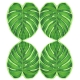 SERWETKI PAPIEROWE JEDNORAZOWE "LIŚĆ TROPIKALNY MONSTERA - ALOHA" 1opak./10szt.