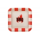 TALERZYKI PAPIEROWE "BBQ" 1opak./6szt.