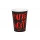 KUBECZKI PAPIEROWE "YOU'RE NEXT" 250ml 1opak./6szt.