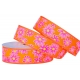 ZESTAW WSTĄŻEK Z DRUCIKIEM "KWIATOWE TRIO" 4-6cm/10m - 3 SZTUKI