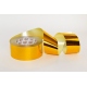 PP METALLIC RIBBON "WITHOUT PATTERN - PLAIN" 2cm, 3cm, 4cm, 5cm, 6cm, 8cm/50yd