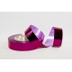 PP METALLIC RIBBON "WITHOUT PATTERN - PLAIN" 2cm, 3cm, 4cm, 5cm, 6cm, 8cm/50yd