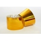 PP METALLIC RIBBON "WITHOUT PATTERN - PLAIN" 2cm, 3cm, 4cm, 5cm, 6cm, 8cm/50yd