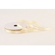 SATINBAND MIT GOLDFÄDEN 0,6cm, 1cm, 1,9cm/11yd