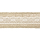 PP RIBBON WITH 2 GOLDEN STRIPES