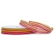 WOVEN RIBBON "COLOURFUL STRIPES" 2cm/10m, 4cm/10m