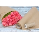 NATURAL DECORATIVE CORRUGATED WRAPPING PAPER 50cm/10m