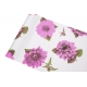 DECORATIVE CORRUGATED WRAPPING PAPER WITH "PEONY" PATTERN 50cm/10m