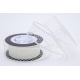 WIRED EDGE RIBBON - METALLIC DECO MESH (NET) WITH "HONEYCOMB" PATTERN