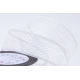 WIRED EDGE RIBBON - METALLIC DECO MESH (NET) WITH "HONEYCOMB" PATTERN