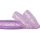 TASIEMKA KORONKOWA Z NADRUKIEM 2,5cm/18m lub NA METRY