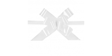 "PULL BOW" - PP RIBBON WITHOUT PATTERN - PLAIN