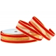 GEWEBTES METALLISCHES BAND "STREIFEN" 4cm/10m
