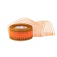 WOVEN RIBBON - DECO MESH (NET) WITH METALLIC EDGES 5cm/10m