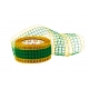 WOVEN RIBBON - DECO MESH (NET) WITH METALLIC EDGES 5cm/10m