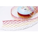 GEWEBTES METALLISCHES FARBIGEN "DEHNBARES" BAND 5cm/10m