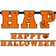 BANER "HAPPY HALLOWEEN" 13cmx210cm