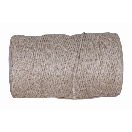 NATURALNY SZNUREK LNIANY 2mm/90m - 100g